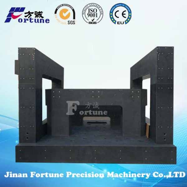 Marble Pillar Which Was Used on CMM, Drilling Milling Machines for PC Board with High Degree of Accuracy with Grade00 of DIN, JIS or GB Standard