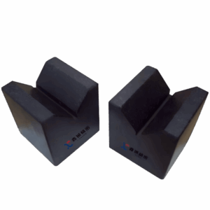 Precision Granite V-Block: Natural Black Stone, 00 Grade Accuracy