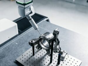 Precision granite base supporting accurate CMM measurements