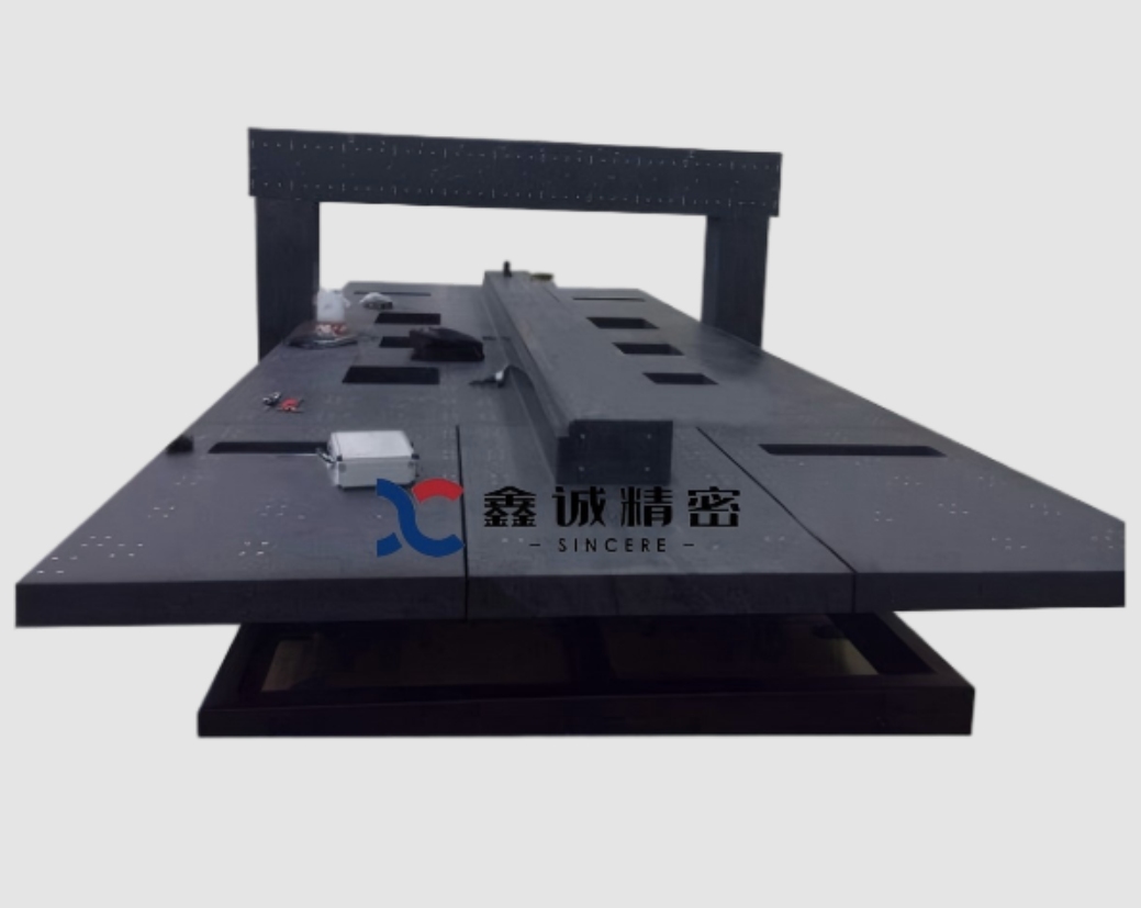 Granite Machine Base Lower TCO, Precision, Custom OEM Engineering