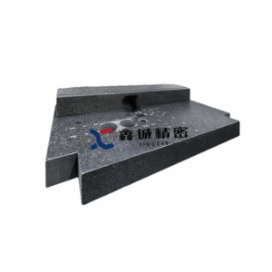 Custom Jinan black granite metrology machine bed manufactured in our factory